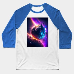 Cosmic Whirlwind: Enchanted Landscapes Baseball T-Shirt